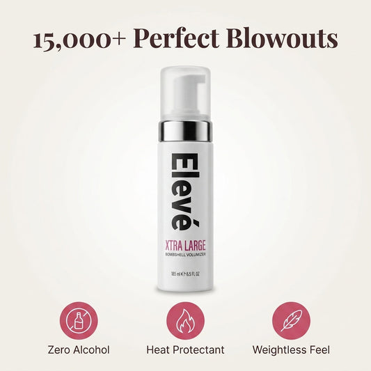 Mousse Voluminizador para el Cabello | Haz que el cabello lacio luzca lleno y con vida – fijación ligera sin alcohol ni sensación crujiente