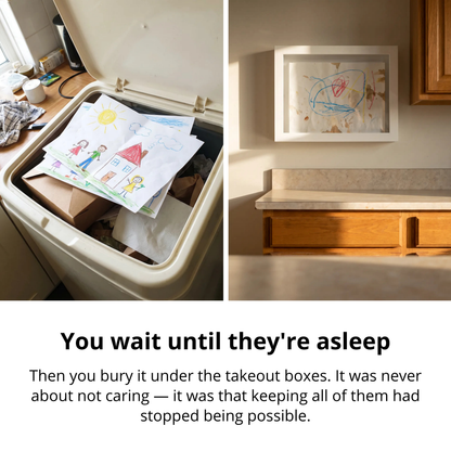 Kids Drawing Memory Frame