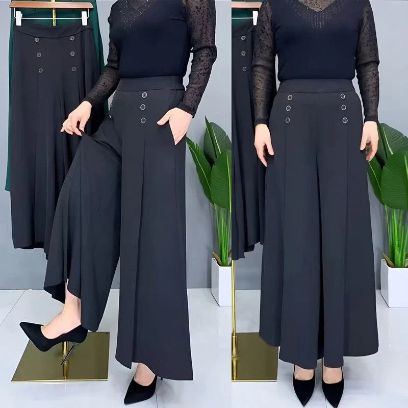 Elegant Wide Leg Pants | Feel polished the second you get dressed – flexible fit from XS to 3XL