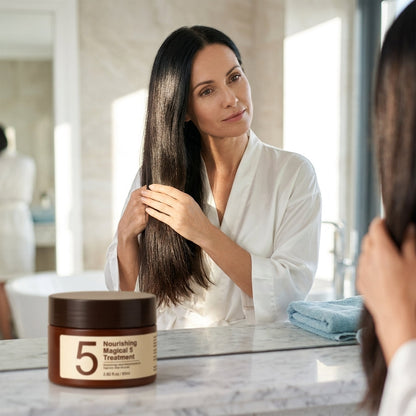 Crema Reparadora de Colágeno para el Cabello – Tratamiento Mágico Nutritivo