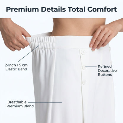 Elegant Wide Leg Pants | Feel polished the second you get dressed – flexible fit from XS to 3XL