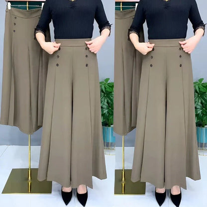 Elegant Wide Leg Pants | Feel polished the second you get dressed – flexible fit from XS to 3XL