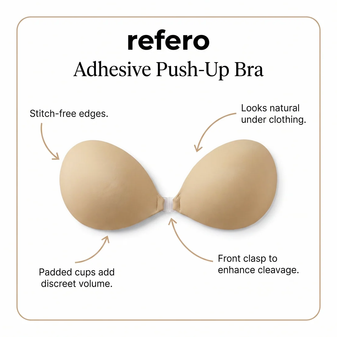Adhesive Push-Up Bra