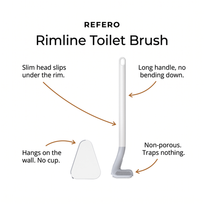 Brosse de toilettes Rimline