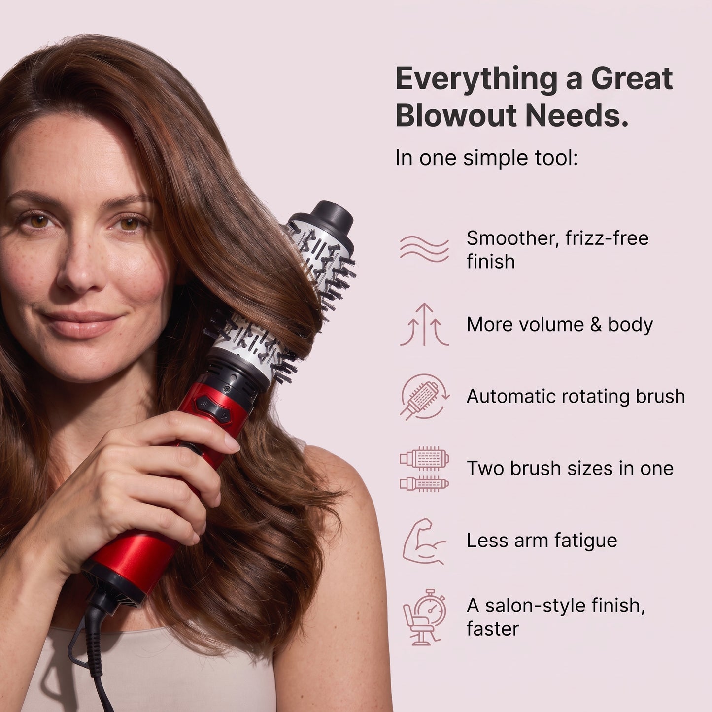 Refero Rotating Blowout Brush