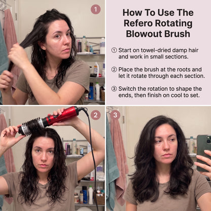 Refero Rotating Blowout Brush