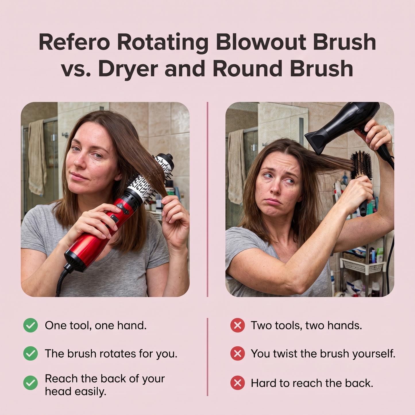 Refero Rotating Blowout Brush