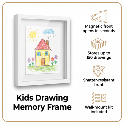 Kids Drawing Memory Frame