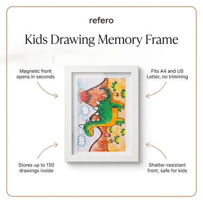 Kids Drawing Memory Frame
