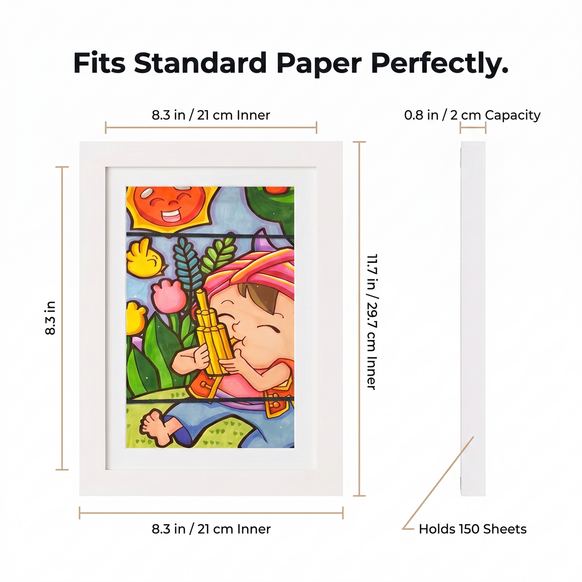 Kids Drawing Memory Frame