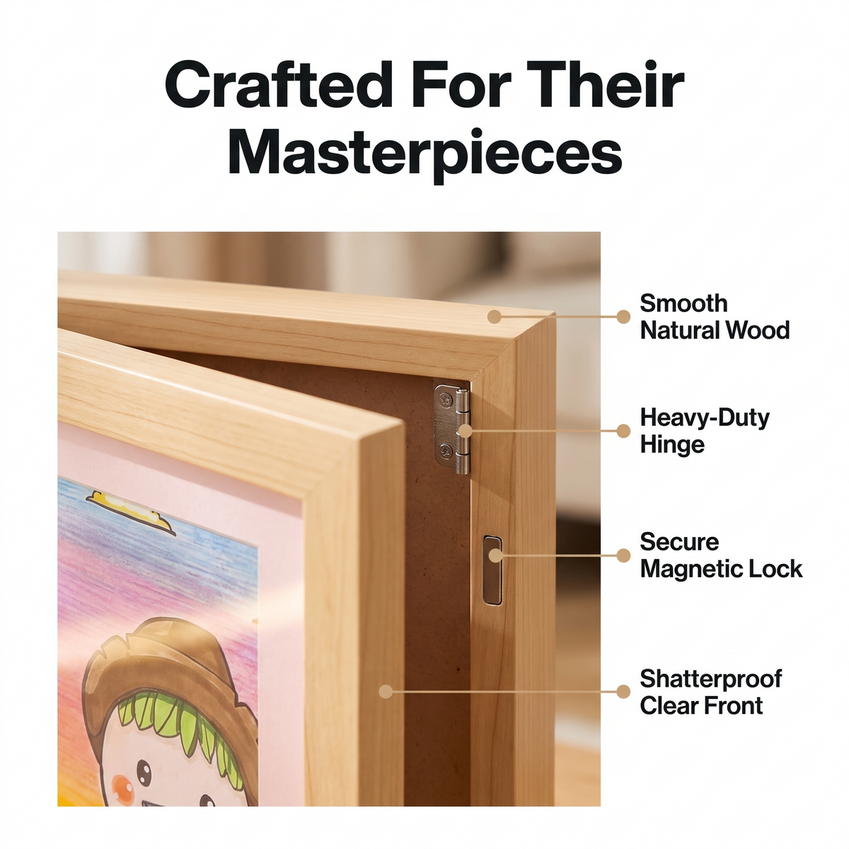 Kids Drawing Memory Frame