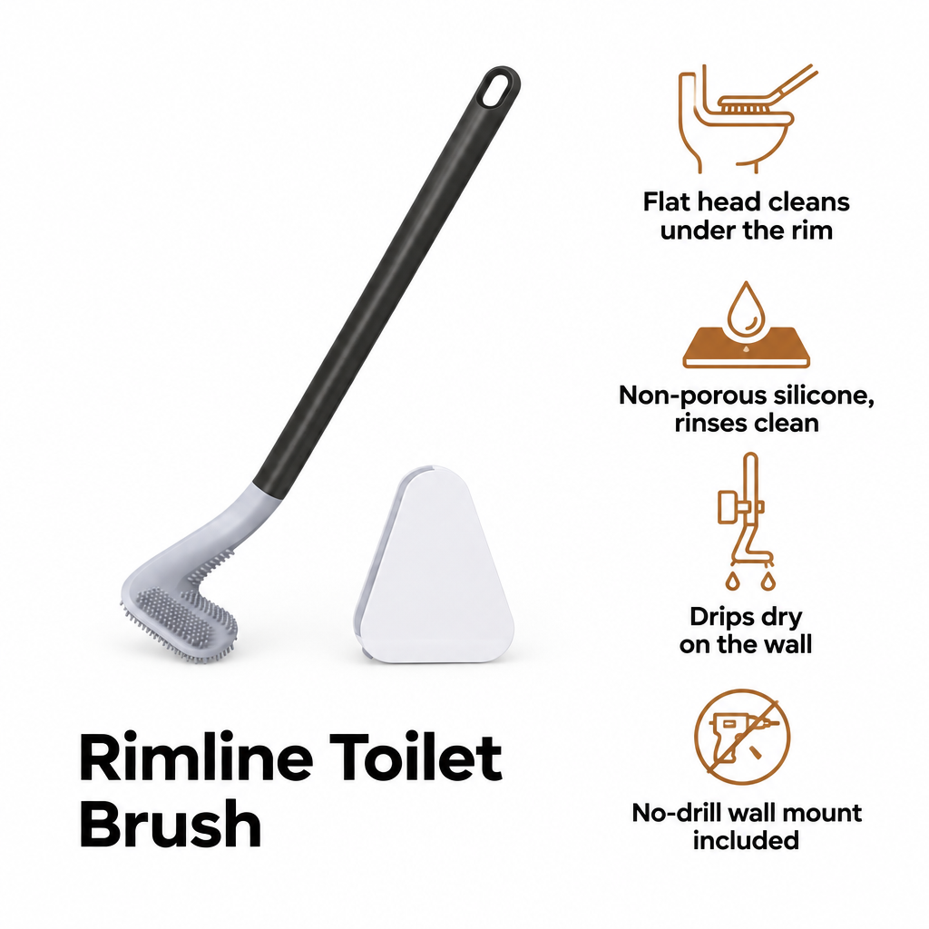 Brosse de toilettes Rimline