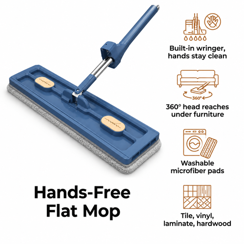 Hands-Free Flat Mop
