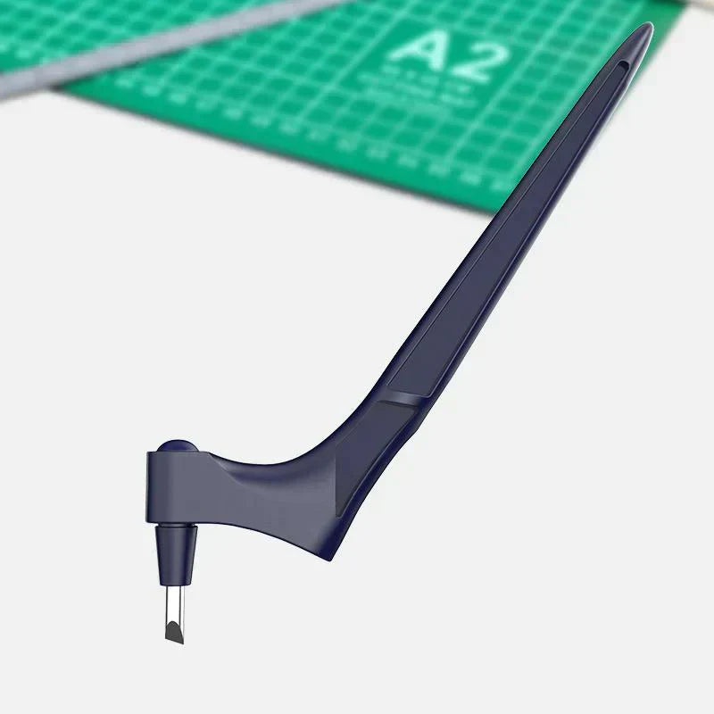 Cortador Rotatorio 360 para Manualidades | Corta formas limpias sin luchar con la cuchilla – funciona en papel, vinilo, plástico ligero y cartulina delgada